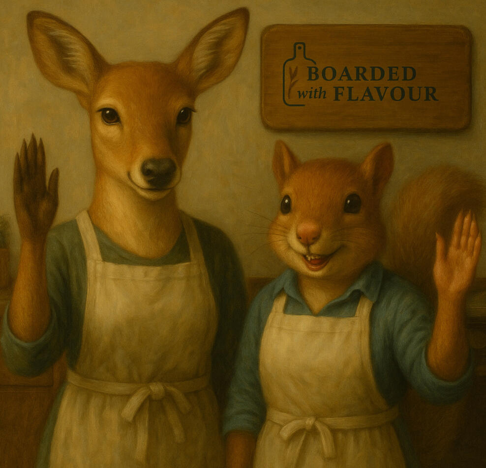 A friendly duo